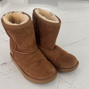 UGG Tan Sheepskin Footwear- Chestnut